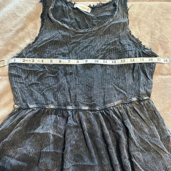 Altar’d State Dress Size Small Sleeveless Grey Textured - Picture 6 of 7